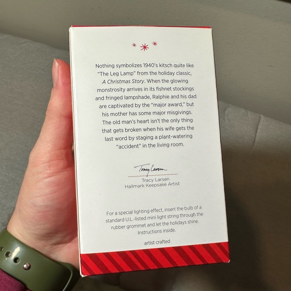 Hallmark 2014 A Christmas Story The Legendary Leg Lamp Keepsake Ornament - Picture 3 of 9